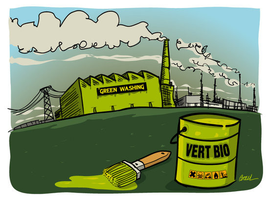 Image Green Whashing du site Esprit Libre